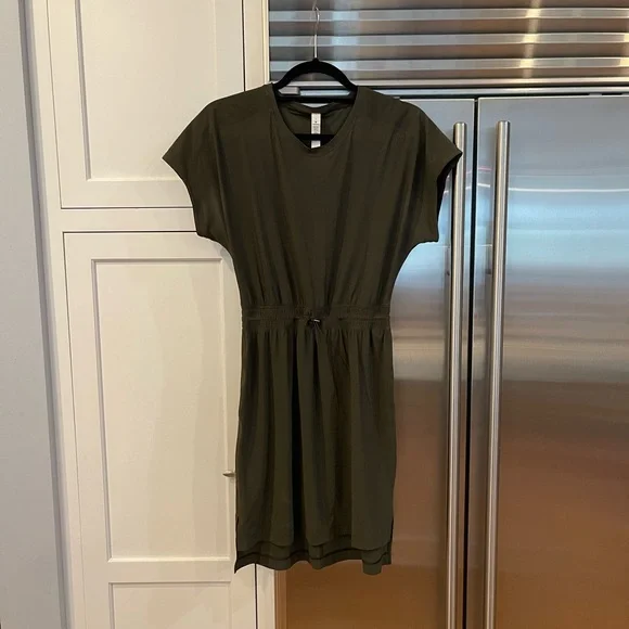 lululemon athletica | Dresses | Lululemon Olive Green Dress Size 4 |  Poshmark